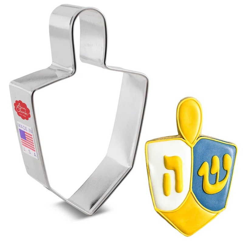 Dreidel Cookie Cutter 4"
