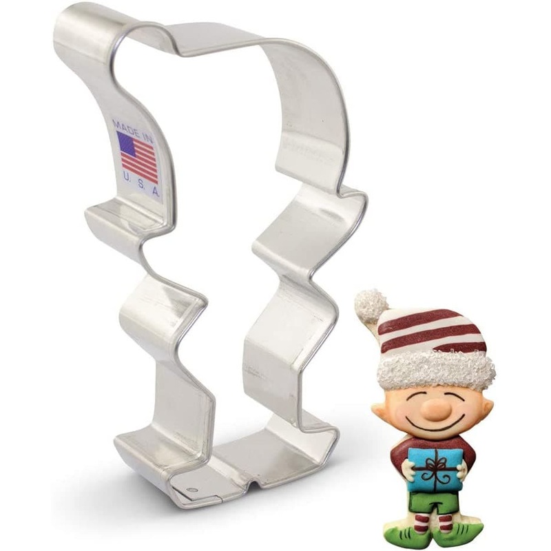 Elf Cookie Cutter 4 1/4"