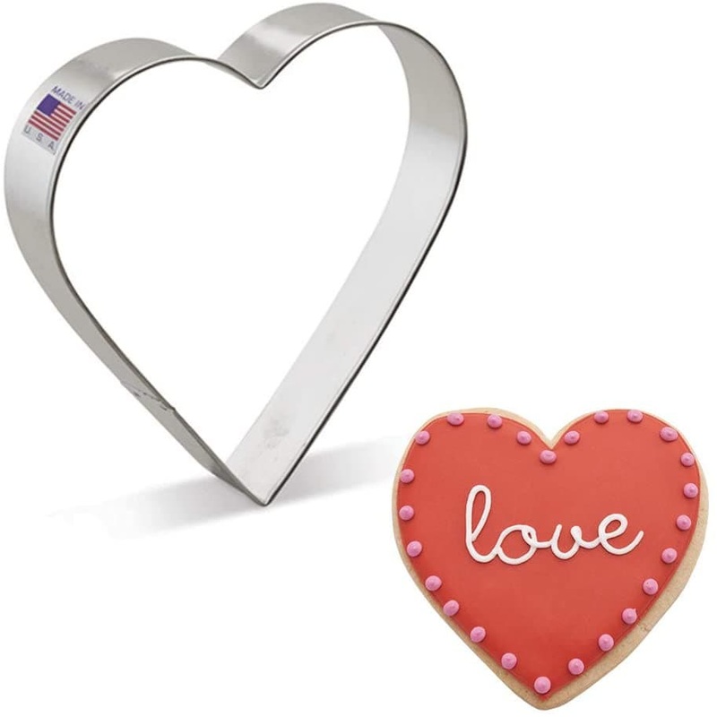Extra Large Heart Cookie Cutter 5"