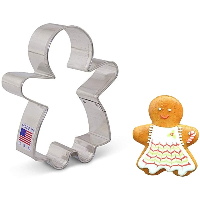 Gingerbread Girl Cookie Cutter 3 3/4"