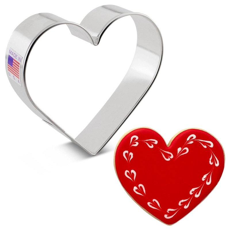 Heart Cookie Cutter 3 3/8"