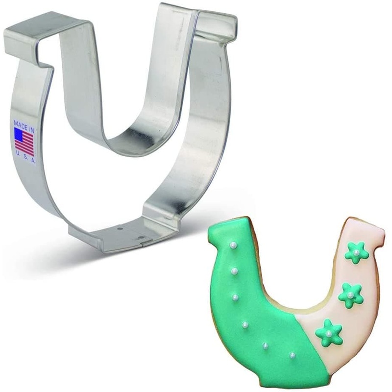 Horseshoe Cookie Cutter 3 3/4" x 4"