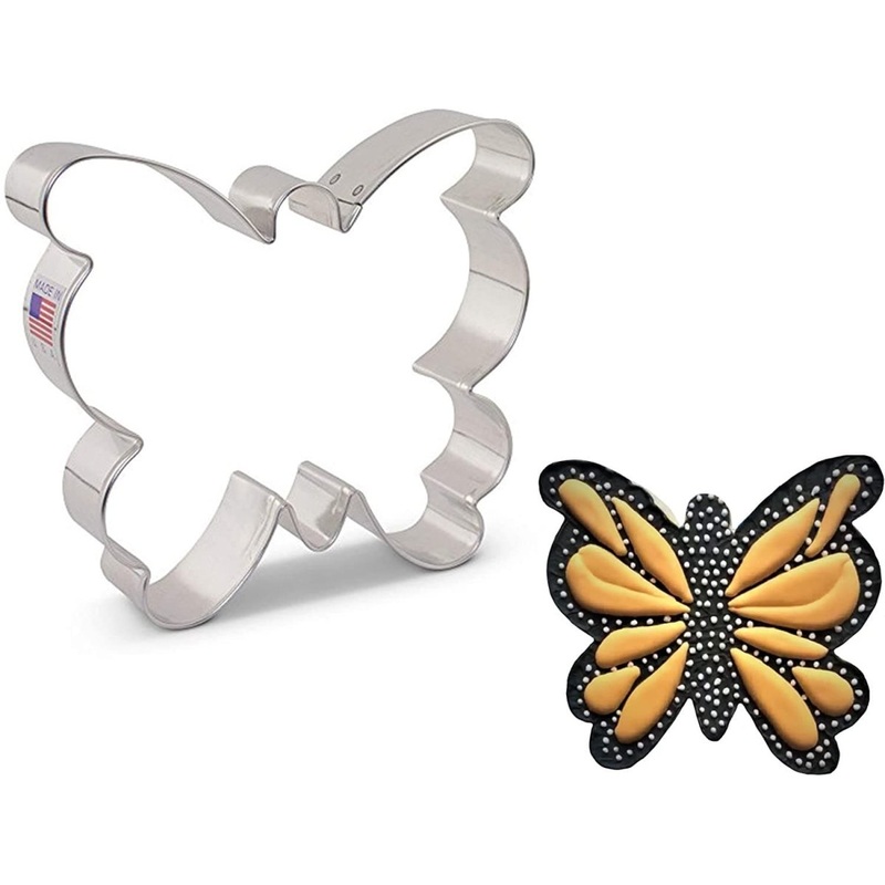 Large Butterfly Cookie Cutter 4" x 4 1/4"