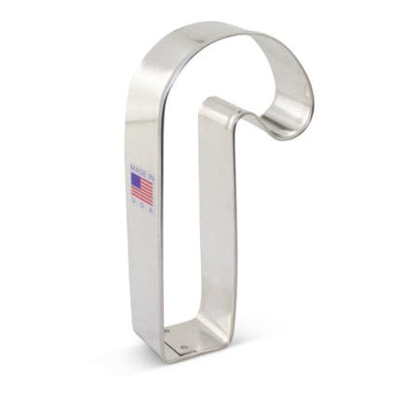 Large Candy Cane Cookie Cutter 4 5/8" x 2 1/2"