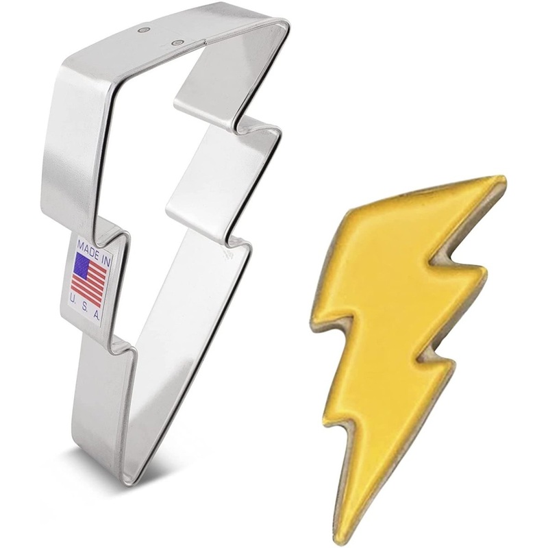 Lightning Bolt Cookie Cutter 4 1/4"