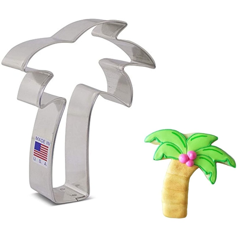 Palm Tree Cookie Cutter 4 1/8" x 3 1/2"