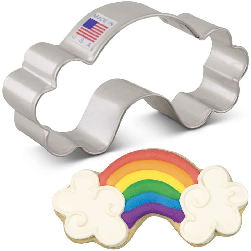 Rainbow Cookie Cutter 4"
