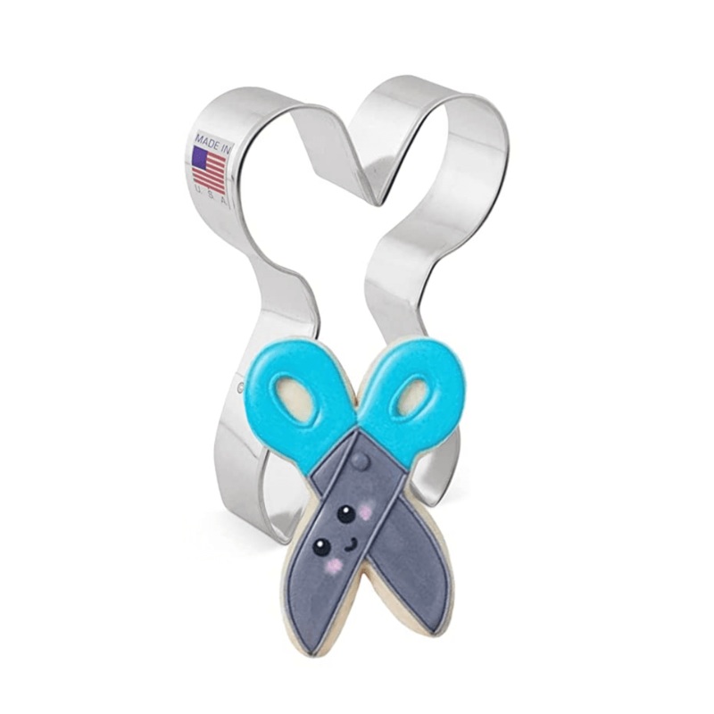 Scissors Cookie Cutter 4 1/4"