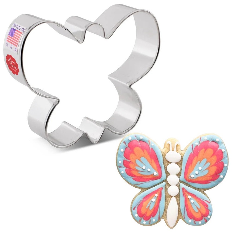 Simple Butterfly Cookie Cutter 3 1/8"