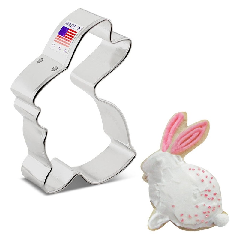 Sitting Bunny Cookie Cutter 3 1/4"