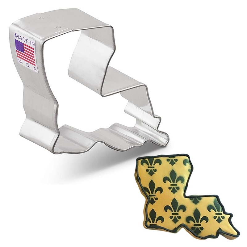 State of Louisiana Cookie Cutter