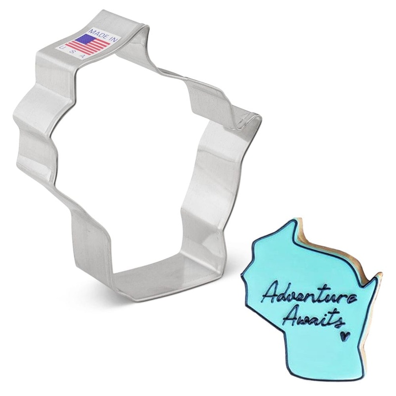 State of Wisconsin Cookie Cutter