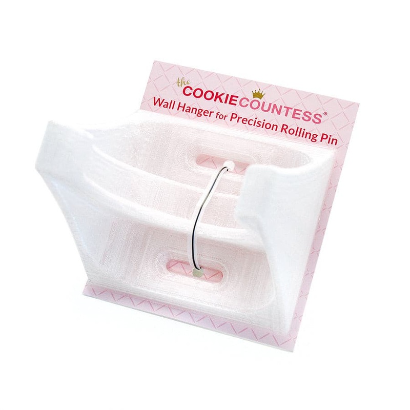 The Cookie Countess Precision Rolling Pin - Wall Mounted Hanger