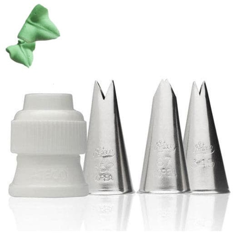 Ateco 4 Piece Leaf Tube Set