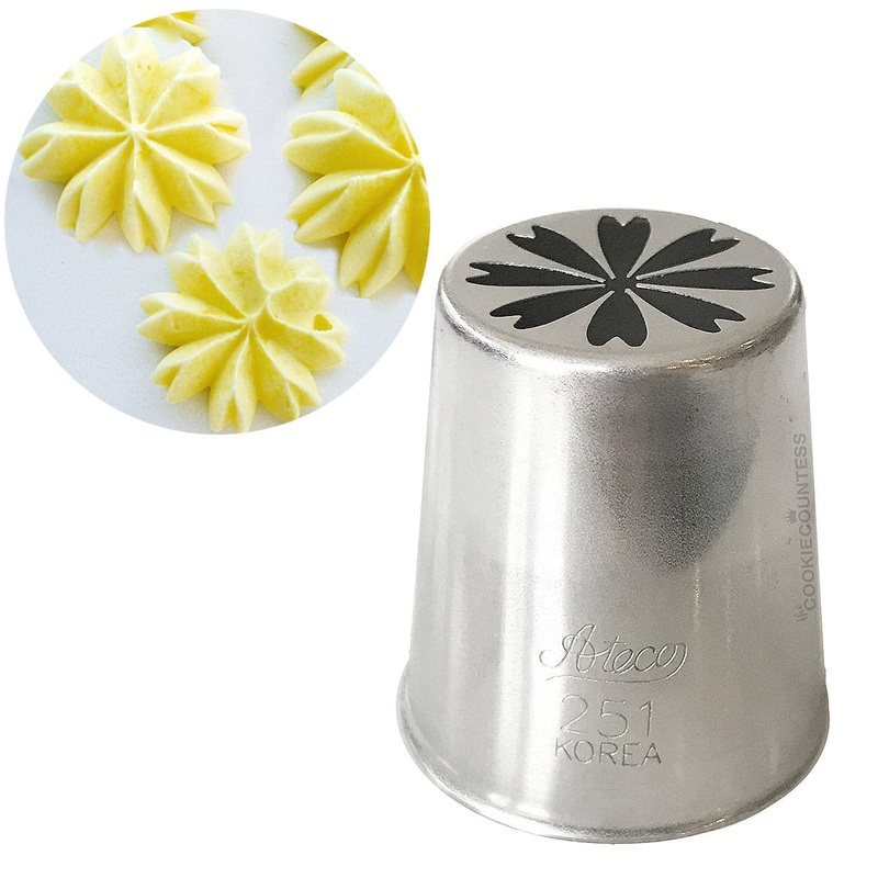 Ateco One Step Cherry Blossom Tube #251