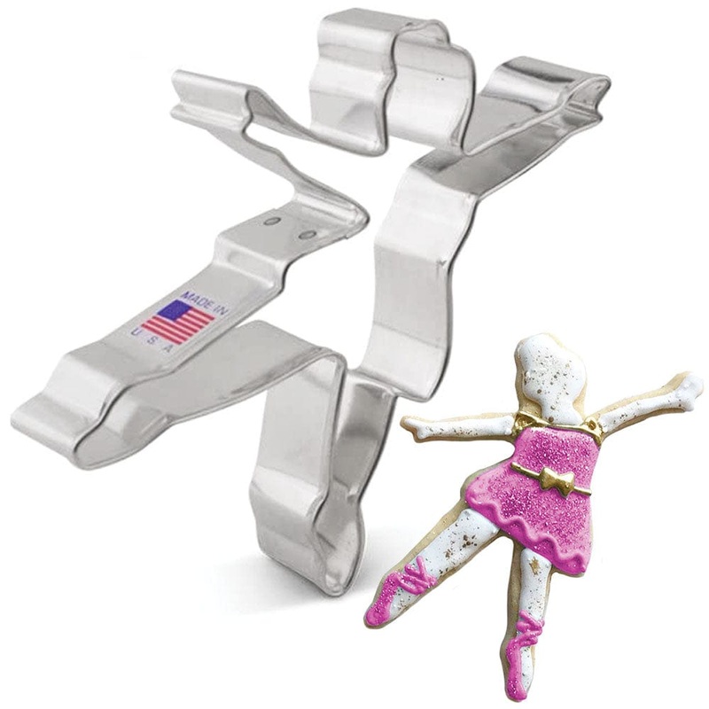 Ballerina Cookie Cutter 4 5/8"