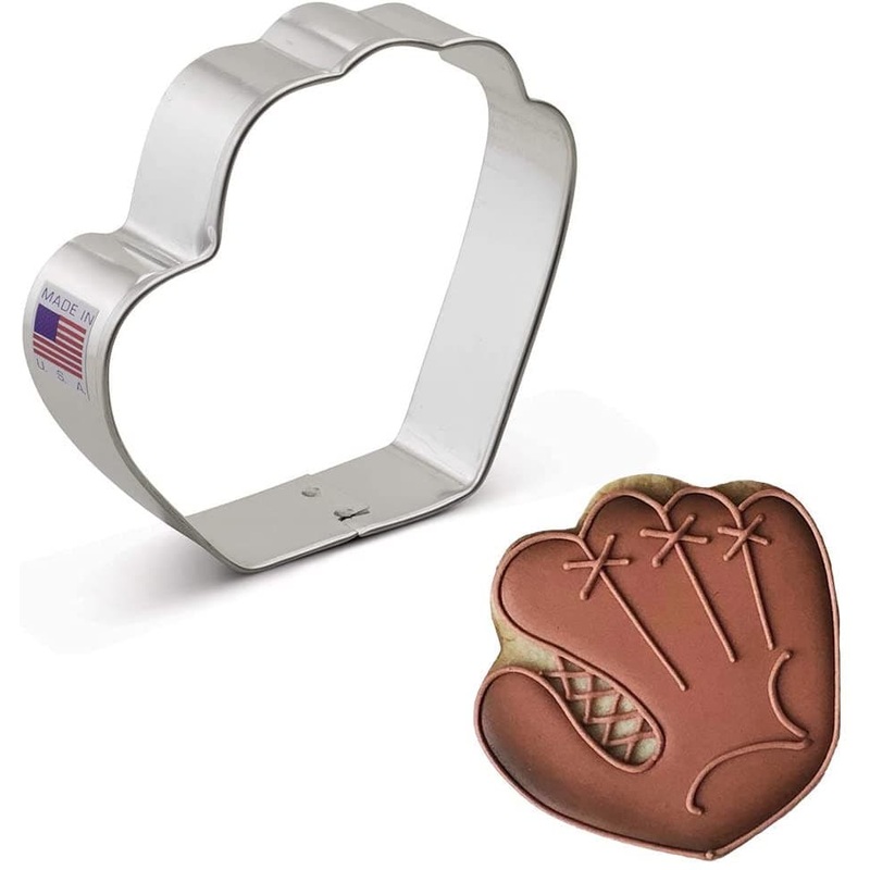 Baseball Glove Cookie Cutter 3 3/4"