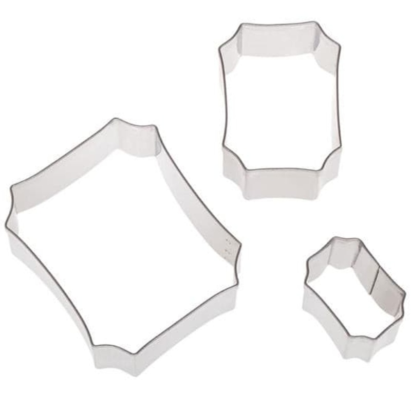 Cookie Cutter Set - 3 Piece Plaques