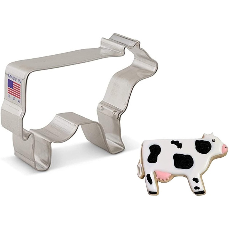 Cow Cookie Cutter 4"