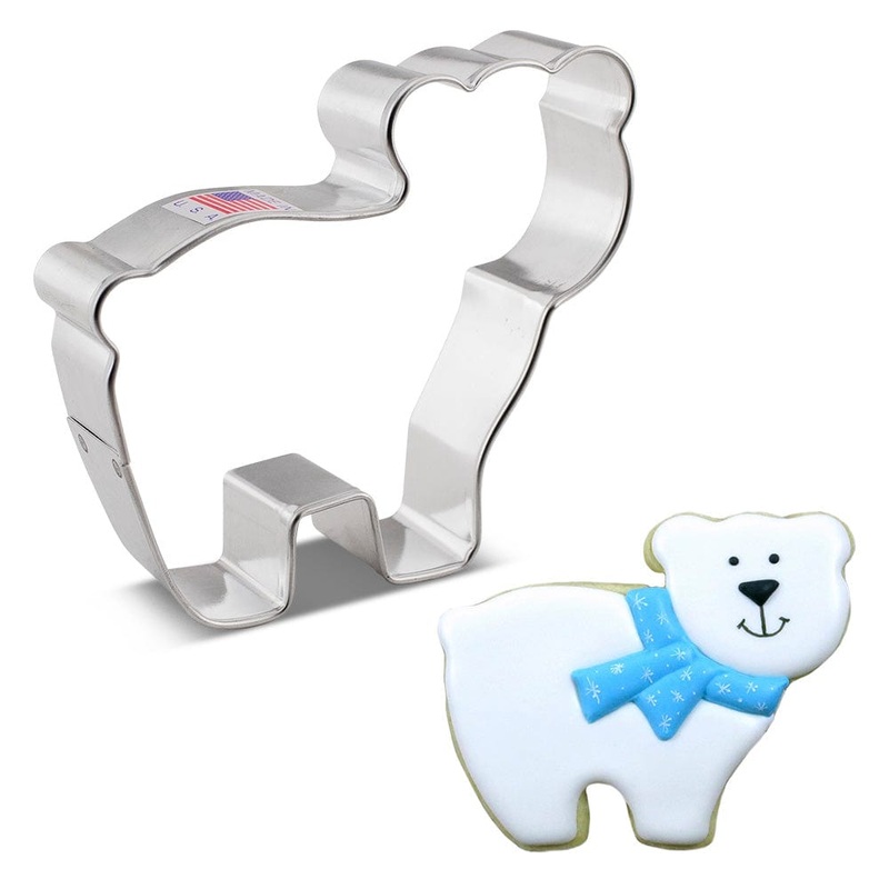 Cute Bear Cookie Cutter 3" x 3 3/4"