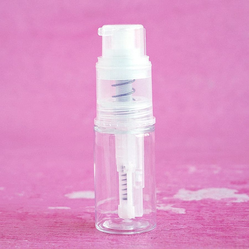 Empty 14ML spray bottle for dusts