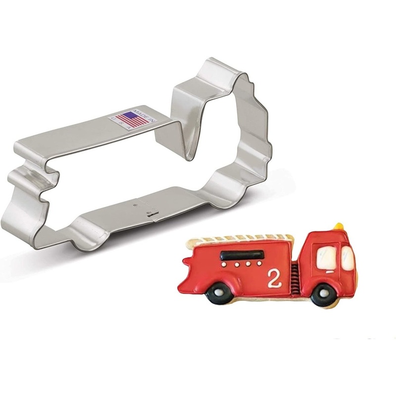 Firetruck Cookie Cutter 5"