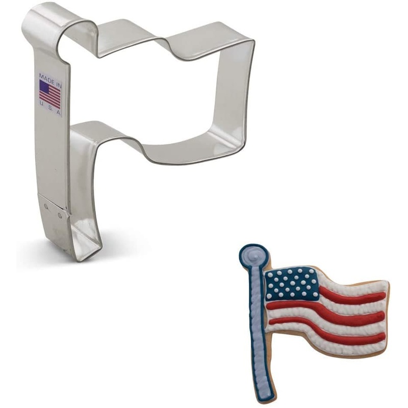 Flag Cookie Cutter 4"