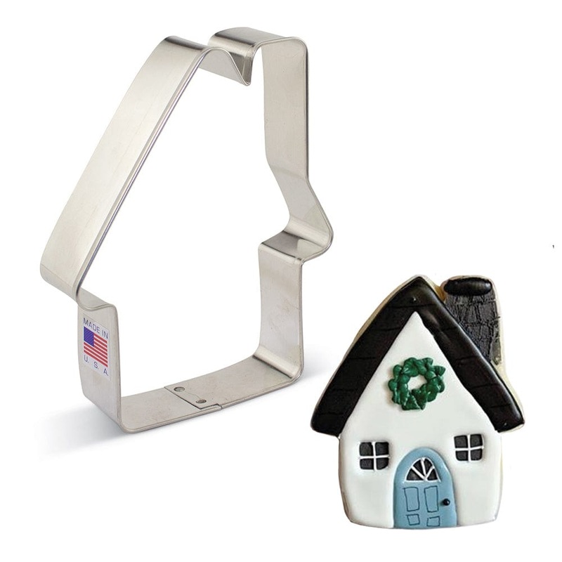Gingerbread House Cookie Cutter 4 1/2"