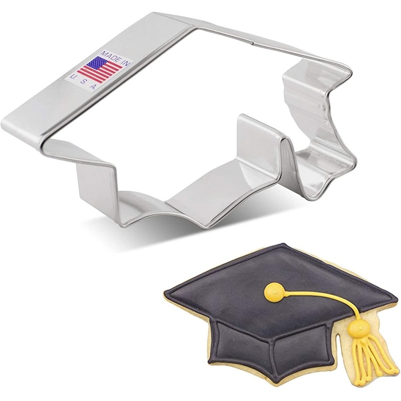 Graduation Cap Cookie Cutter 4 3/8"