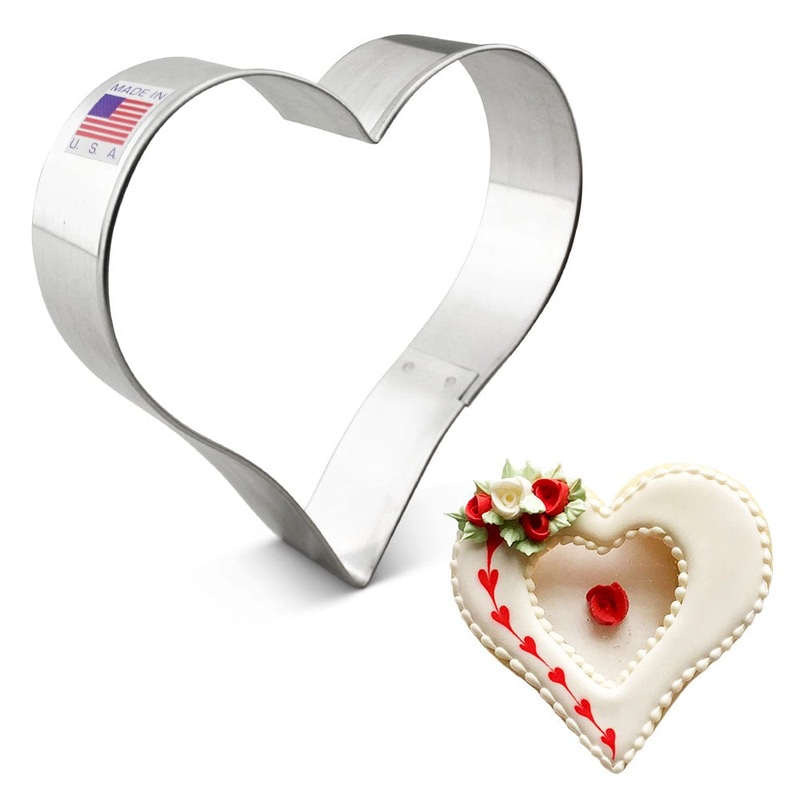 Heart Cookie Cutter 4"
