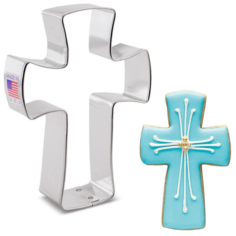 Holy Cross Cookie Cutter 4 1/8"