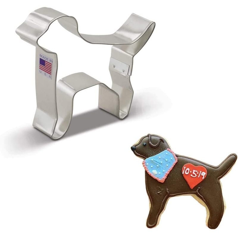 Labrador Retriever Dog Cookie Cutter 4 1/2"
