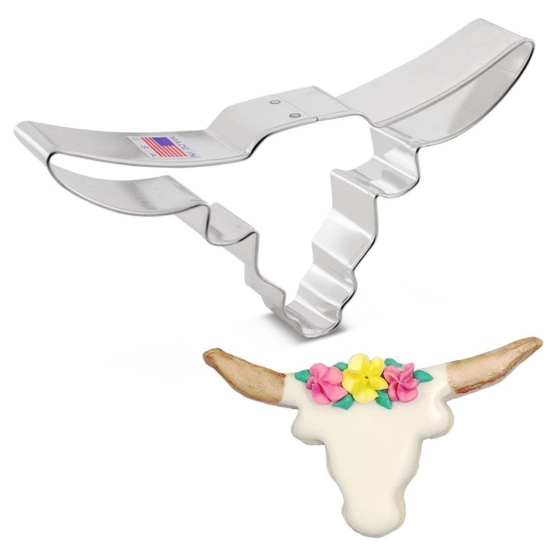 Longhorn Cookie Cutter 6 1/4"