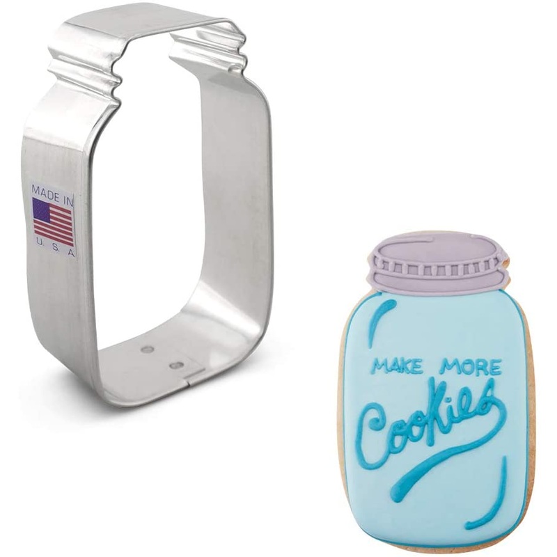 Mason Jar Small 3.5" Cookie Cutter