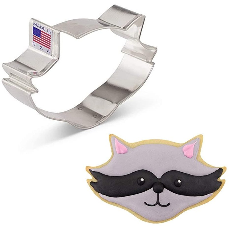 Raccoon Face Cookie Cutter