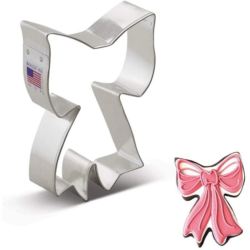 Ribbon & Bow Cookie Cutter 4"