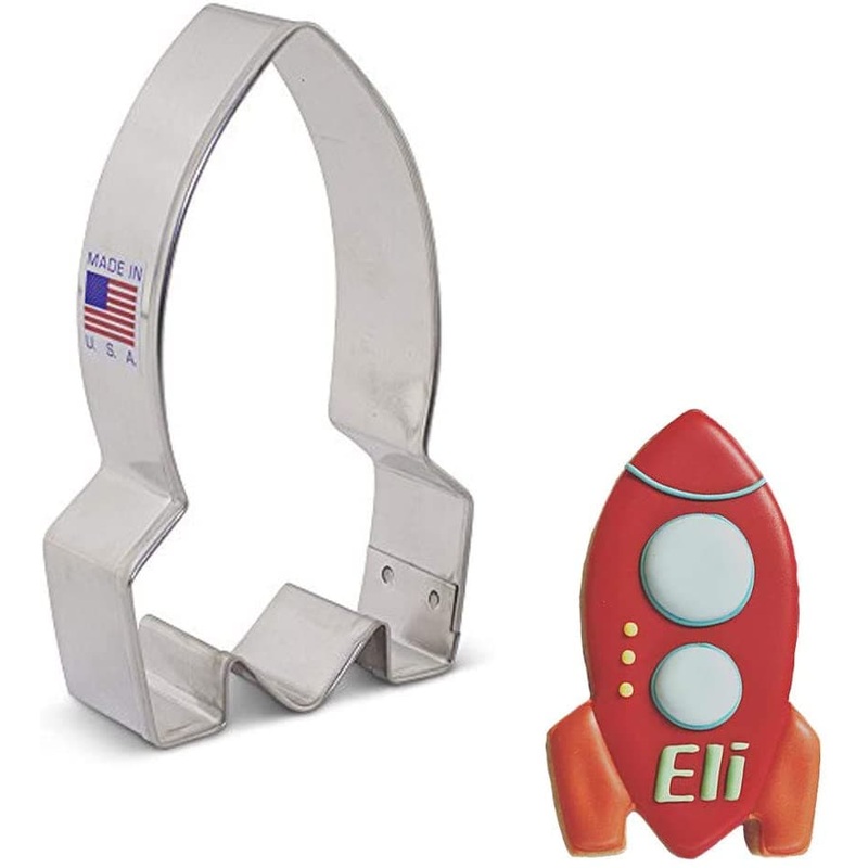 Rocket Cookie Cutter 4"