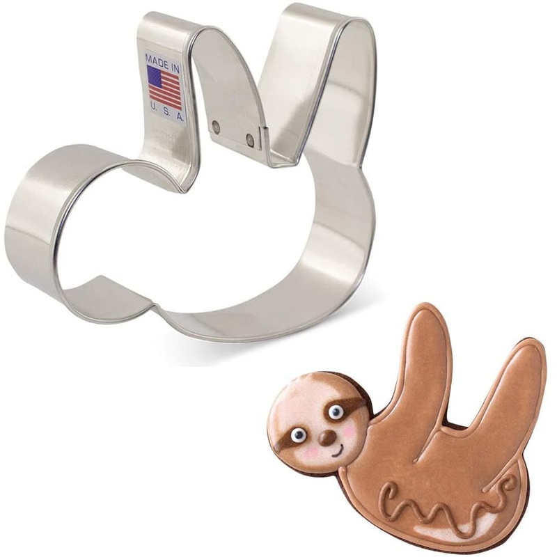 Sloth Cookie Cutter 3 5/8"