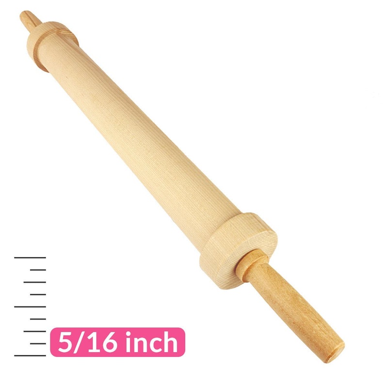 The Cookie Countess Precision Rolling Pin - 5/16"