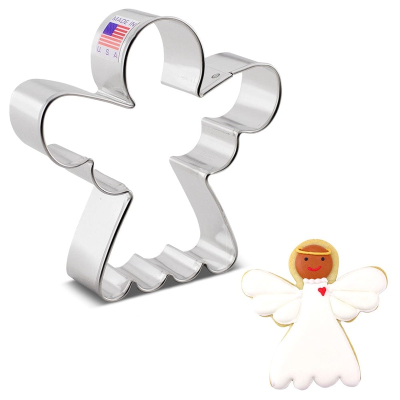 Angel Cookie Cutter 3 1/2"