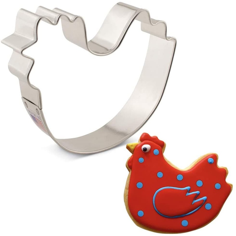 Chicken Cookie Cutter 3 1/4" x 3"