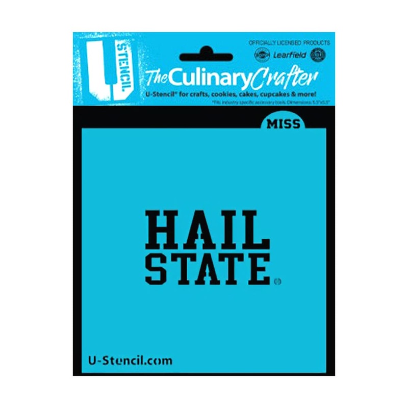 College Stencil - Mississippi State - Hail State