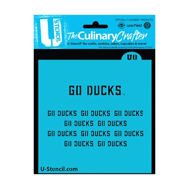 College Stencil - Oregon University - Go Ducks