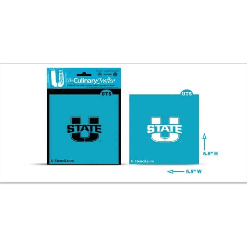 College Stencil - Utah State