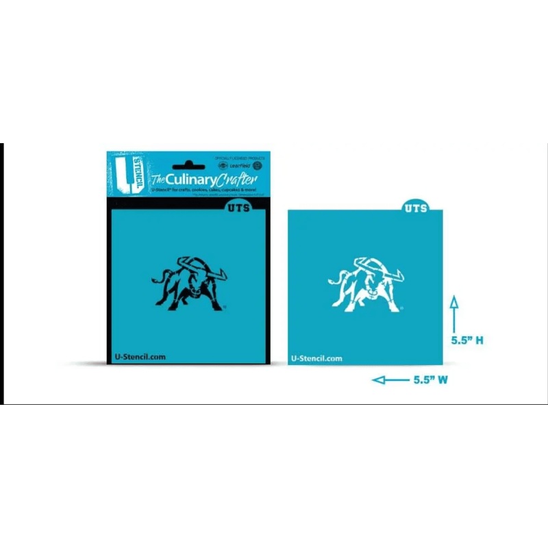 College Stencil - Utah State Bull