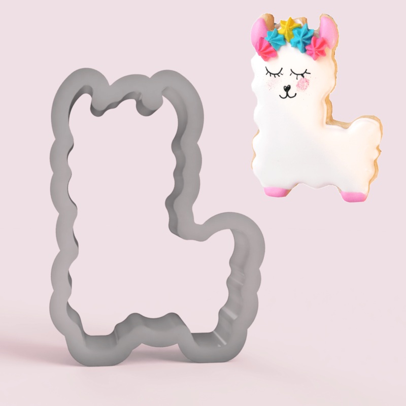 Cookie Countess Llama - Cookie Cutter