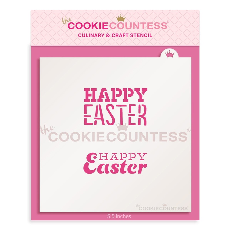 Easter Sayings Stencil