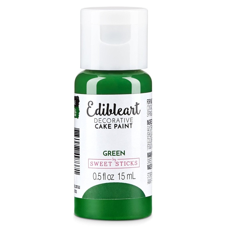 Edible Art Decorative Paint - Green 15ml