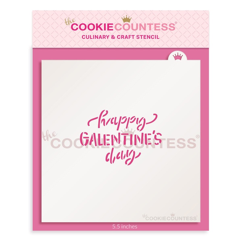 Galentine's Day Stencil