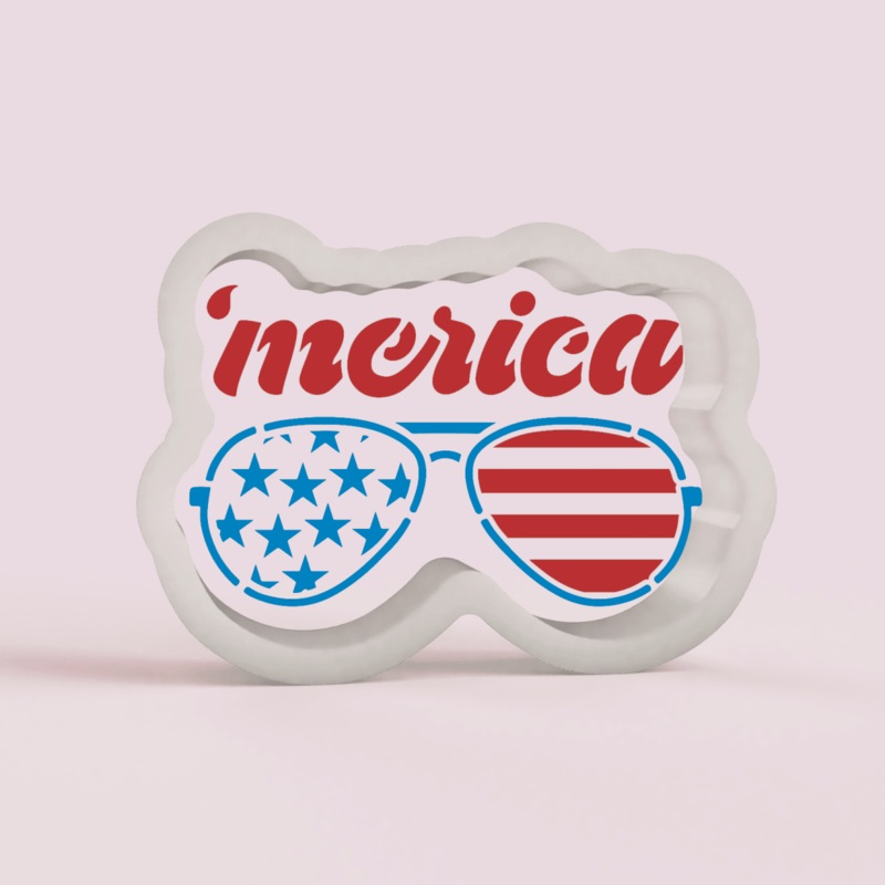 'Merica Sunglasses - Cookie Cutter